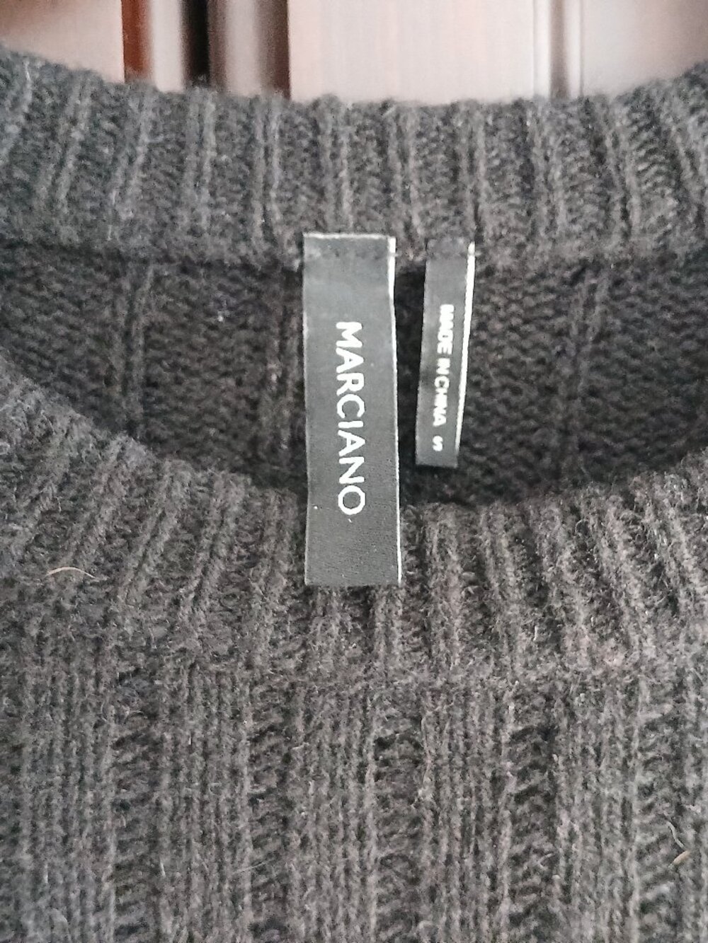 Size S Black Marciano Sweater - Picture 2 of 4